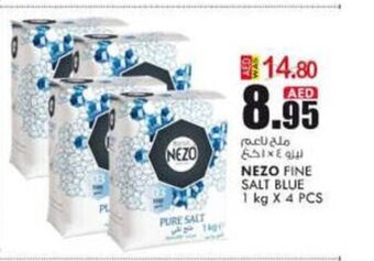 KM Trading Nezo fine salt blue 1kg x 4 pcs offer
