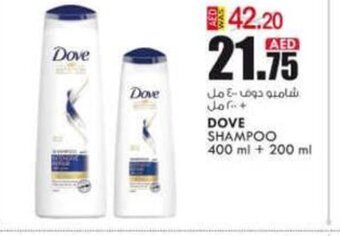 KM Trading Dove shampoo 400ml + 200ml offer