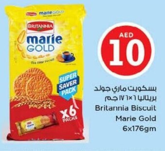 Nesto Britannia Biscuit Marie Gold 6x176gm offer