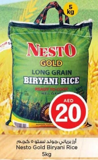 Nesto Nesto Gold Biryani Rice 5kg offer