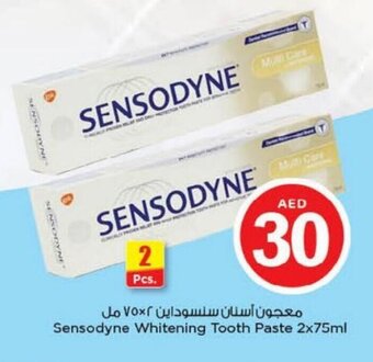 Nesto Sensodyne Whitening Tooth Paste 2x75ml offer