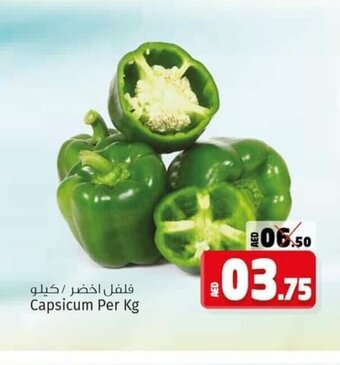 Kenz Hypermarket Capsicum Per Kg offer