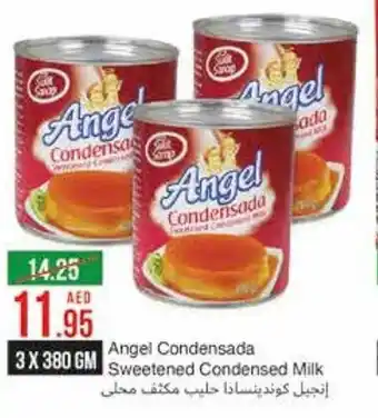 West Zone Supermarket Angel Condensada Sweetened Condensed Milk 3 x 380 gm offer