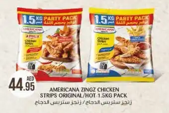 West Zone Supermarket Americana Zingz Chicken Strips Original/Hot 1,5kg Pack offer
