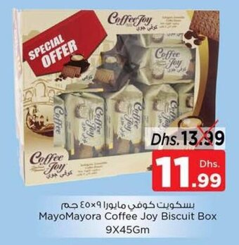 Nesto MayoMayora Coffee Joy Biscuit Box 9X45Gm offer
