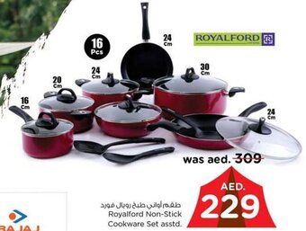 Nesto Royalford Non-Stick Cookware Set asstd. offer