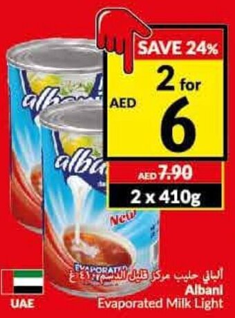 Viva Albani Evaporated Milk Light offer