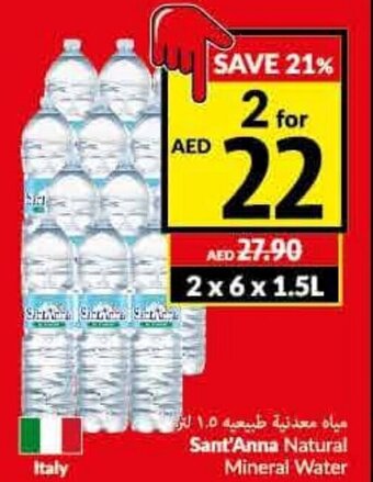 Viva Sant'Anna Natural Mineral Water offer