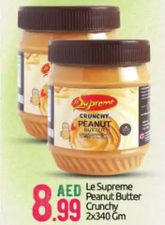 Bigmart Le Supreme Peanut Butter Crunchy 2x340Gm offer