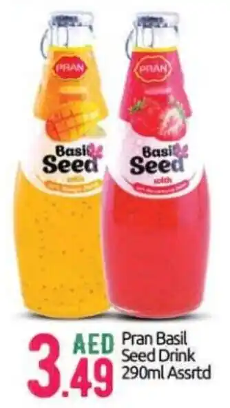 Bigmart Pran Basil Seed Drink 290ml Assrtd offer