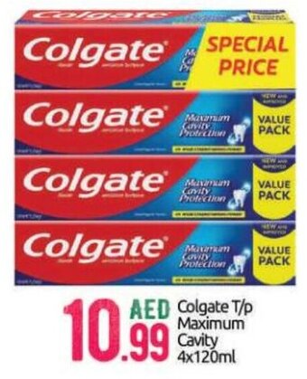 Bigmart Colgate T/p Maximum Cavity 4x120ml offer