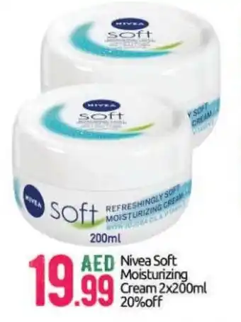 Bigmart Nivea Soft Moisturizing Cream 2x200ml 20% off offer