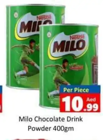 PARCO Hypermarket Milo Chocolate Drink Powder 400gm Per Piece offer