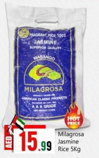 Bigmart Milagrosa Jasmine Rice 5kg offer
