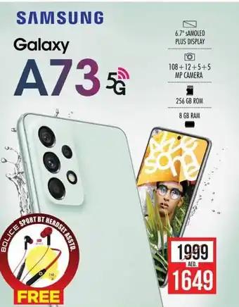 Safari Hypermarket Samsung galaxy A73 5G offer