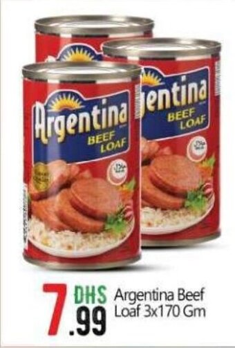 Bigmart Argentina Beef Loaf 3x170 Gm offer