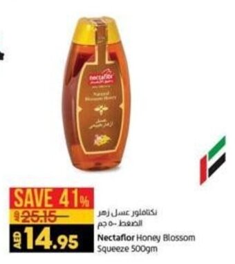 Lulu Hypermarket Nectaflor honey blossom squeeze 500GM offer