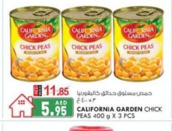 KM Trading California garden chick peas 400g x 3pcs offer