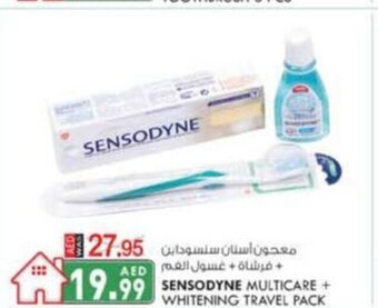 KM Trading Sensodyne multicare+whitening travel pack offer
