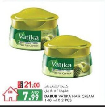 KM Trading Dabur vatika hair cream 140MLx2PCS offer