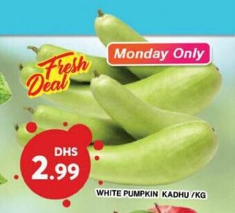 Grand Hyper Market White pumpkin kadhu/kg offer