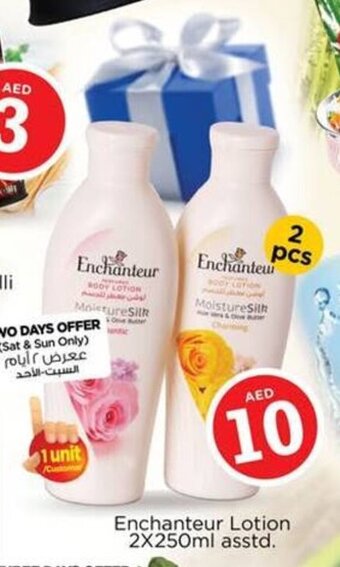Nesto Enchanteur Lotion 2x250ml asstd offer