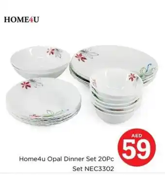 Nesto Home4u Opal Dinner Set 20Pc Set NEC3302 offer