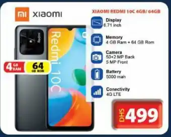 Grand Hyper Market Xiaomi Redmi 10C 4GB/64GB offer