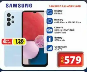Grand Hyper Market Samsung A13 4GB/128GB offer