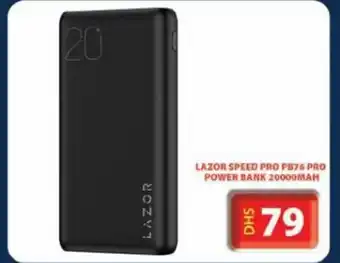 Grand Hyper Market Lazor Speed Pro P876 Pro Power Bank 20000mAh offer