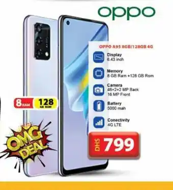 Grand Hyper Market Oppo A95 8GB/128GB 4G offer