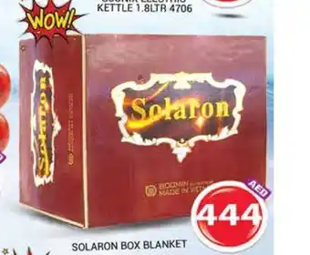 Pasons Solaron Box Blanket offer