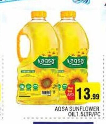 Pasons Aqsa Sunflower Oil 1.5Ltr/Pc offer
