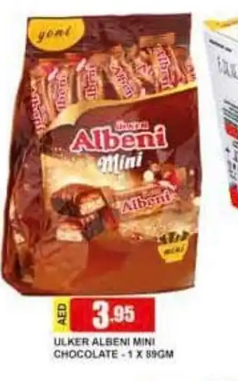 Safeer Market Ulker Albeni Mini Chocolate 1 x 89gm offer