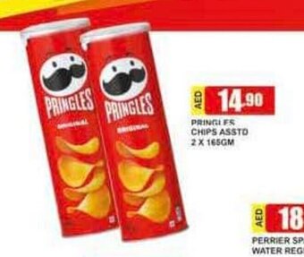 Safeer Market Pringles Chips Asstd 2 x 165gm offer