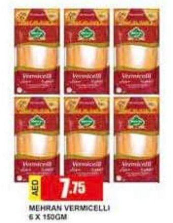 Safeer Market Mehran Vermicelli 6 x 150gm offer