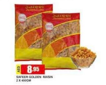 Safeer Market Safeer Golden Raisin 2 x 400gm offer