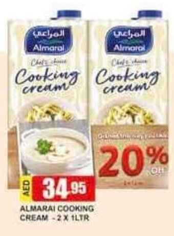 Safeer Market Almarai Cooking Cream 2 x 1Ltr offer