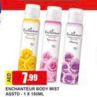 Safeer Market Enchanteur Body Mist Asstd 1 x 150ml offer