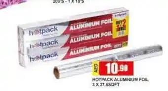 Safeer Market Hotpack Aluminium Foil 3 x 37.5 Sqft offer