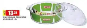 Safeer Market Syrex round casserole wyknob lid 1,0L offer
