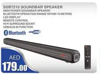 Safeer Market SSB7210 soundbar speaker offer