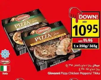 Viva Giovanni Pizza Chicken Peppers/Tikka offer