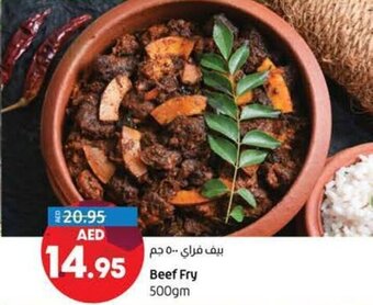 Lulu Hypermarket Beef fry 500GM offer