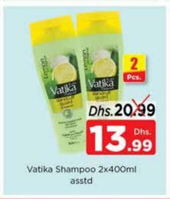 Nesto Vatika shampoo 2x400ml asstd offer