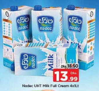 Nesto Nadec UHT milk full cream 4 x 1lt offer