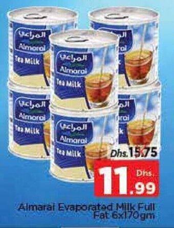 Nesto Almarai evaporated milk full fat 6 x 170gm offer