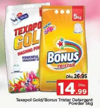 Nesto Texapol gold/ Bonus tristar detergent powder 5kg offer