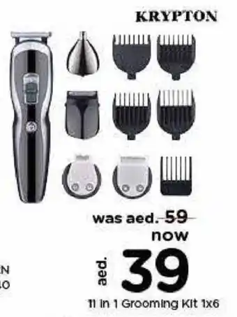 Nesto Krypton 11 in 1 Grooming Kit 1x6 offer