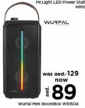Nesto Wurfal Mini BoomBox WS1504 offer